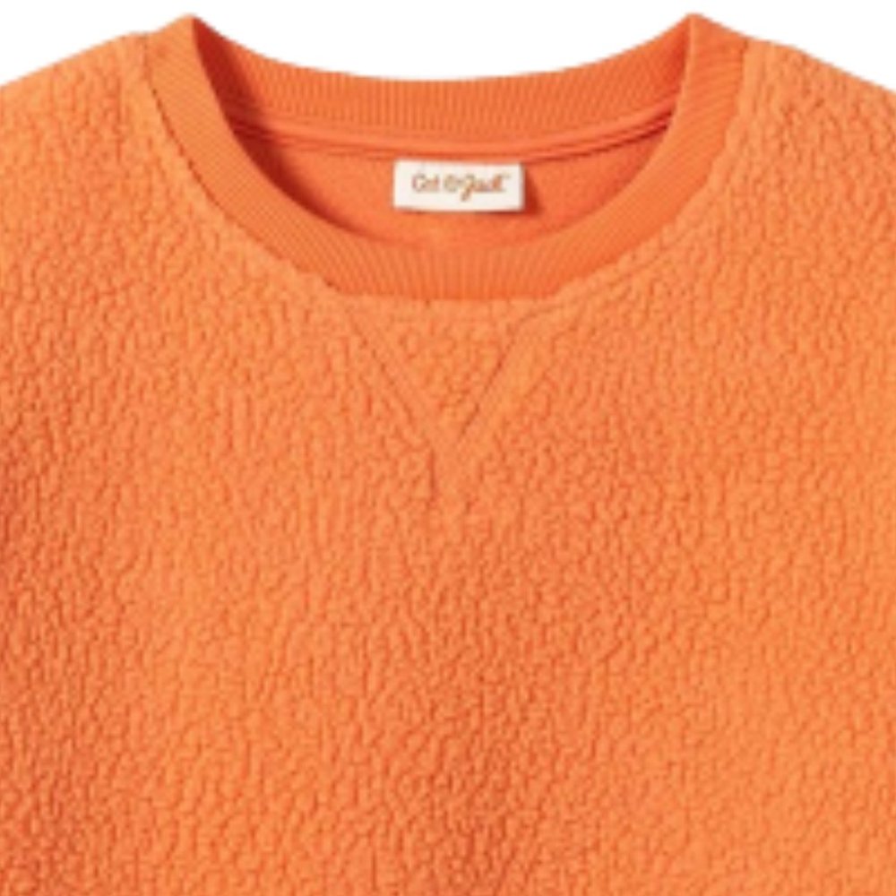 NWT Kids' Micro Fleece Crewneck Sweatshirt - Cat & Jack - XL/L - Picture 2 of 4